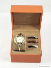 NEW Tory Burch Miller Gold Watch Interchangeable Bezel Set TBW6214SET NWT Box