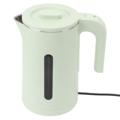 Electric Kettle UK Plug 220V 2000W 2L 304 Stainless Steel Green Hot Water Boiler
