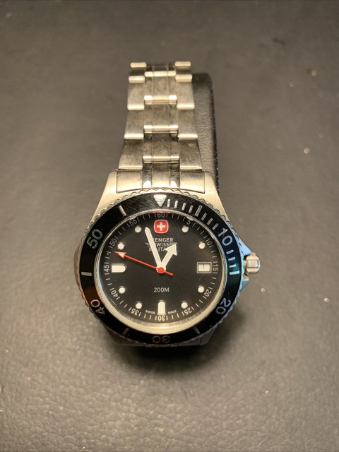 Wenger Swiss Military 200m Diver Men's 