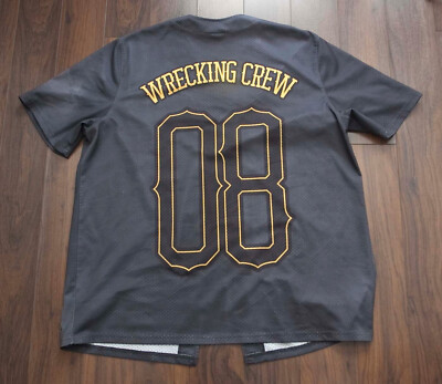 Headrush Jersey Shirt Size XXL Wrecking Crew Fading Bleach **17d0414p