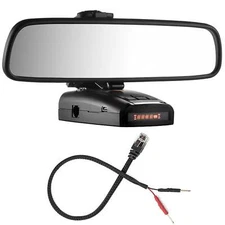 Mirror Mount + RJ11 Mirror Wire for Radenso Radar Detectors - XP / SP Series
