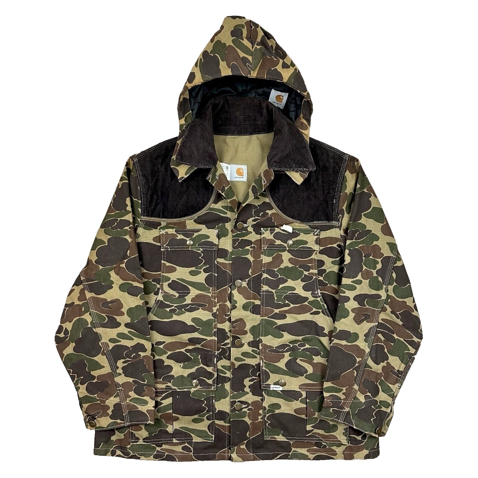 USA製 80's Carhartt Camo Duck Jacket 80's Carhartt Duck Camo