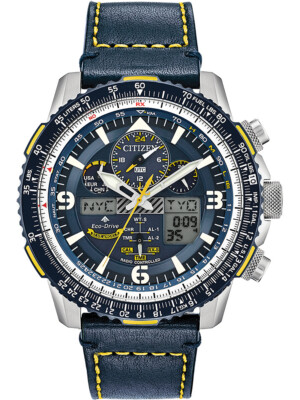 Citizen JY8078-01L Promaster-Sky Blue Angels Funk Eco- Drive Herrenuhr 45mm 2...