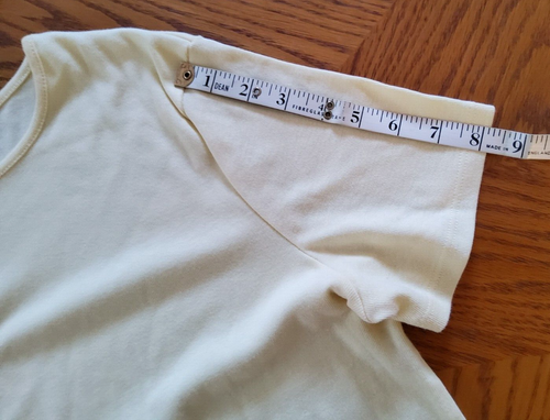 4 MARKS & SPENCER 100% COTTON TEE SHIRTS-SIZE 10USA- CREW NECK-SHORT SLEEVES-NEW - Picture 7 of 24