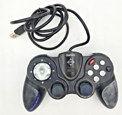 Saitek P990 Dual Analog USB Game Controller, First Person Shooter Controller