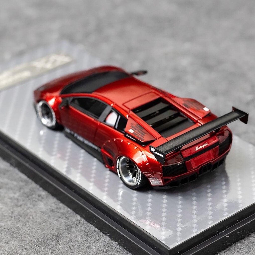 ED 404Error 1:64 Red Murcielago LP670-4 Sports Model Diecast Resin