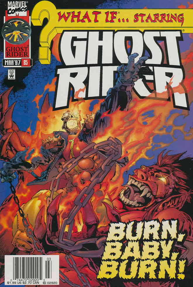 What If Vol 2 #95 Newsstand FN Marvel Ghost Rider - combined shipping available