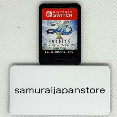 Ys X Nordics Sony Nintendo Switch Falcom Standard Edition nur Cartridge getestet