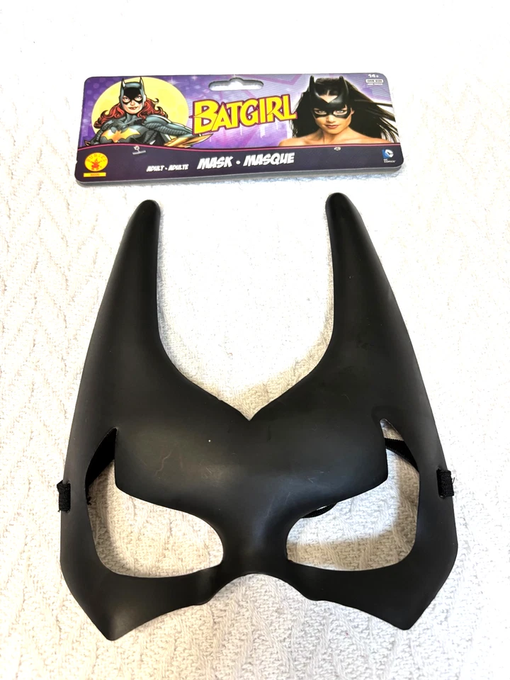 DC Comics Batgirl Dress Adult Costume Halloween Cosplay Size Large + Mask - Image 2 of 4