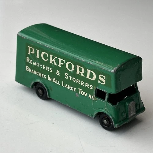 LESNEY MATCHBOX Guy Pickfords Removal Van Green 46 Vintage Diecast Spares/Repair