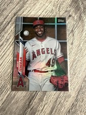 2020 Topps Update Rainbow Foil Julio Teheran U-91 Angels