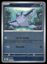 Mantine 032/132 ME01: Mega Evolution Reverse Holo Near Mint NM