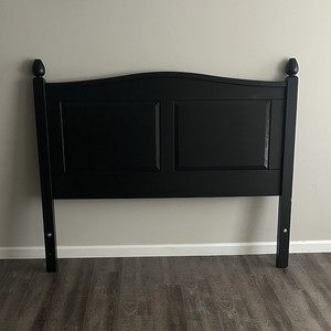 IKEA HORNSUND Headboard Black Adults Compatible w/ IKEA MPN 21875