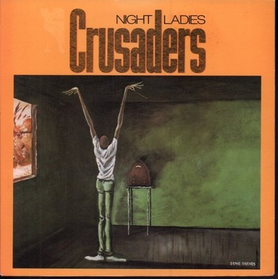 Crusaders Night Ladies 7'' vinyl UK MCA 1984 pic sleeve - faint sticker mark on