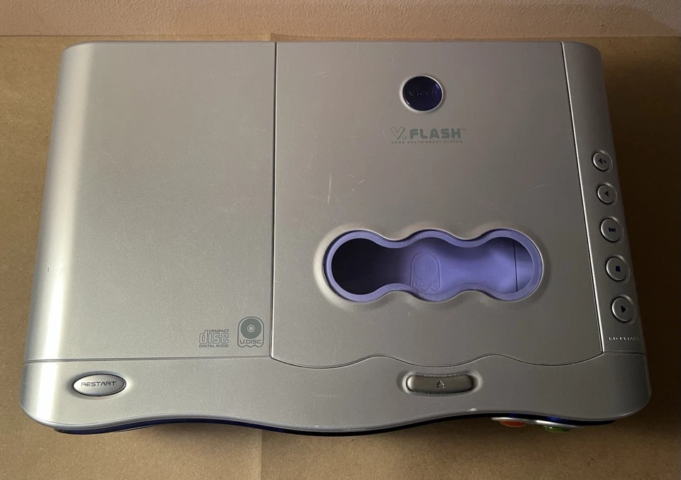 VTech V Flash Gaming Console W/ Controller, Scooby Doo Game, & Power Cord WORKS! - Image 3 of 4