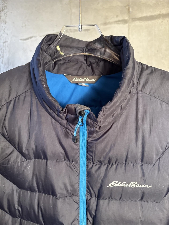 Chaqueta acolchada de plumón de ganso XL Eddie Bauer para hombre First Ascent Stormdown 800 Foto 2 de 4