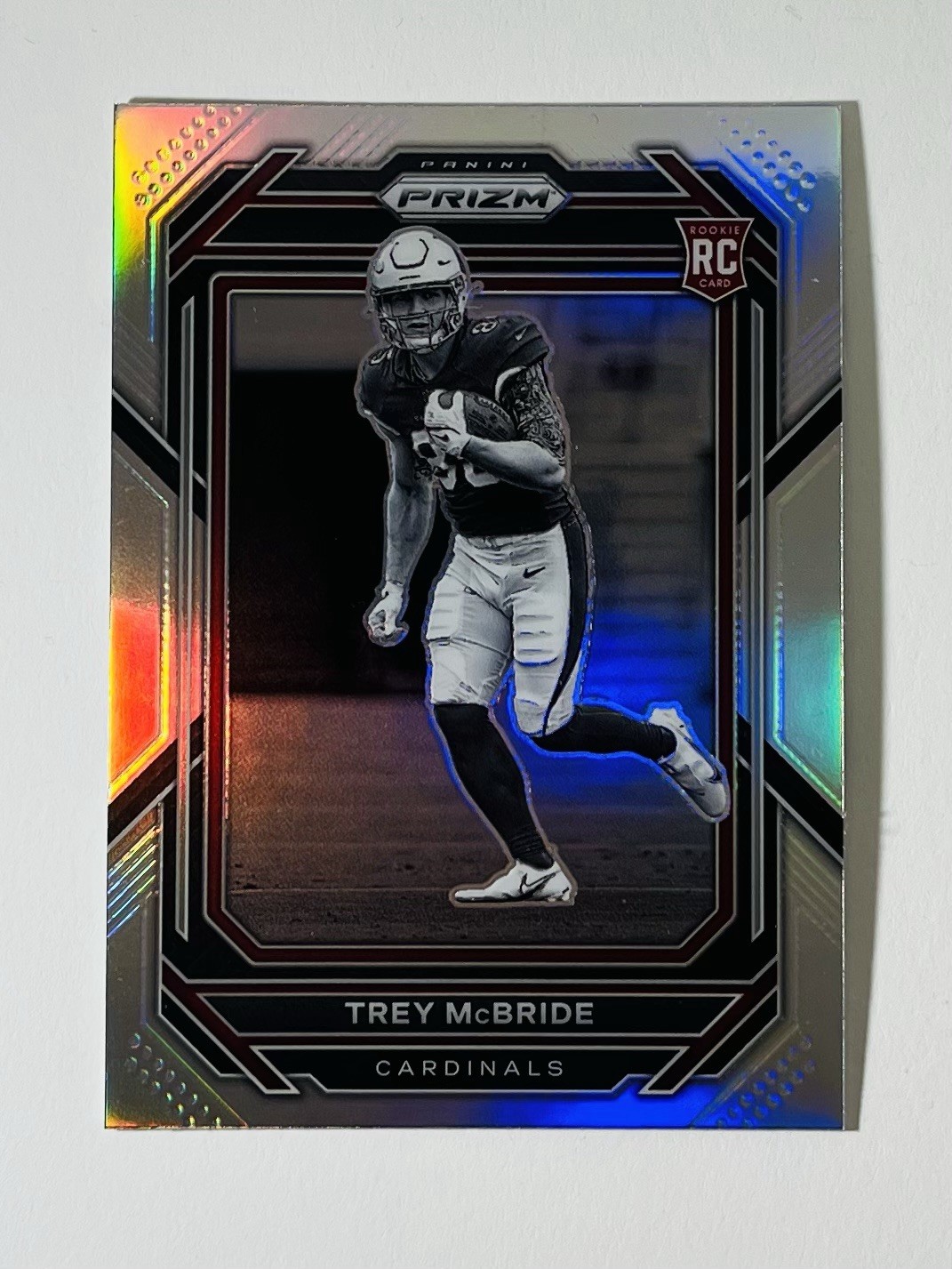 2022 Panini Prizm - Rookie Variation Trey McBride #327 Silver Prizm (RC)