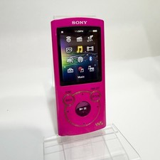 Sony NW-S764 Walkman MP3 Digital Player 8GB Vivid Pink Used Japan English menu