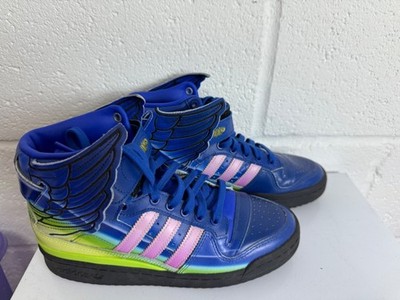 Adidas Jeremy Scott x Forum Wings 4.0 Motorsport UK Size 7