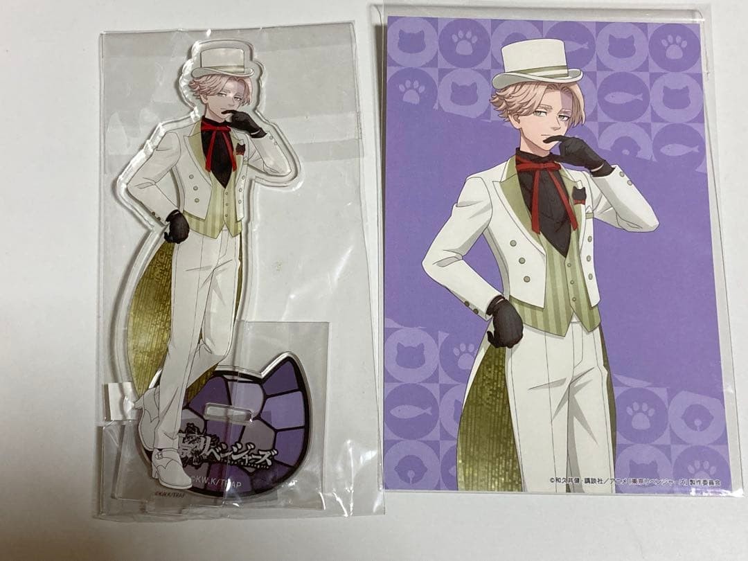 Tarjeta en caja Tokyo Revengers Princess Café Neko no Hi Acrílico Standee Aitsu Sou