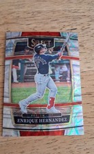 2022 Panini Select - Concourse Enrique Hernandez #84 Scope Prizm