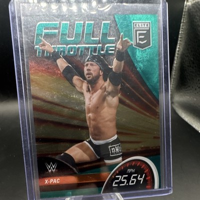 Panini 2023 Donruss Elite WWE Full Throttle X-Pac #4 Teal 13/25