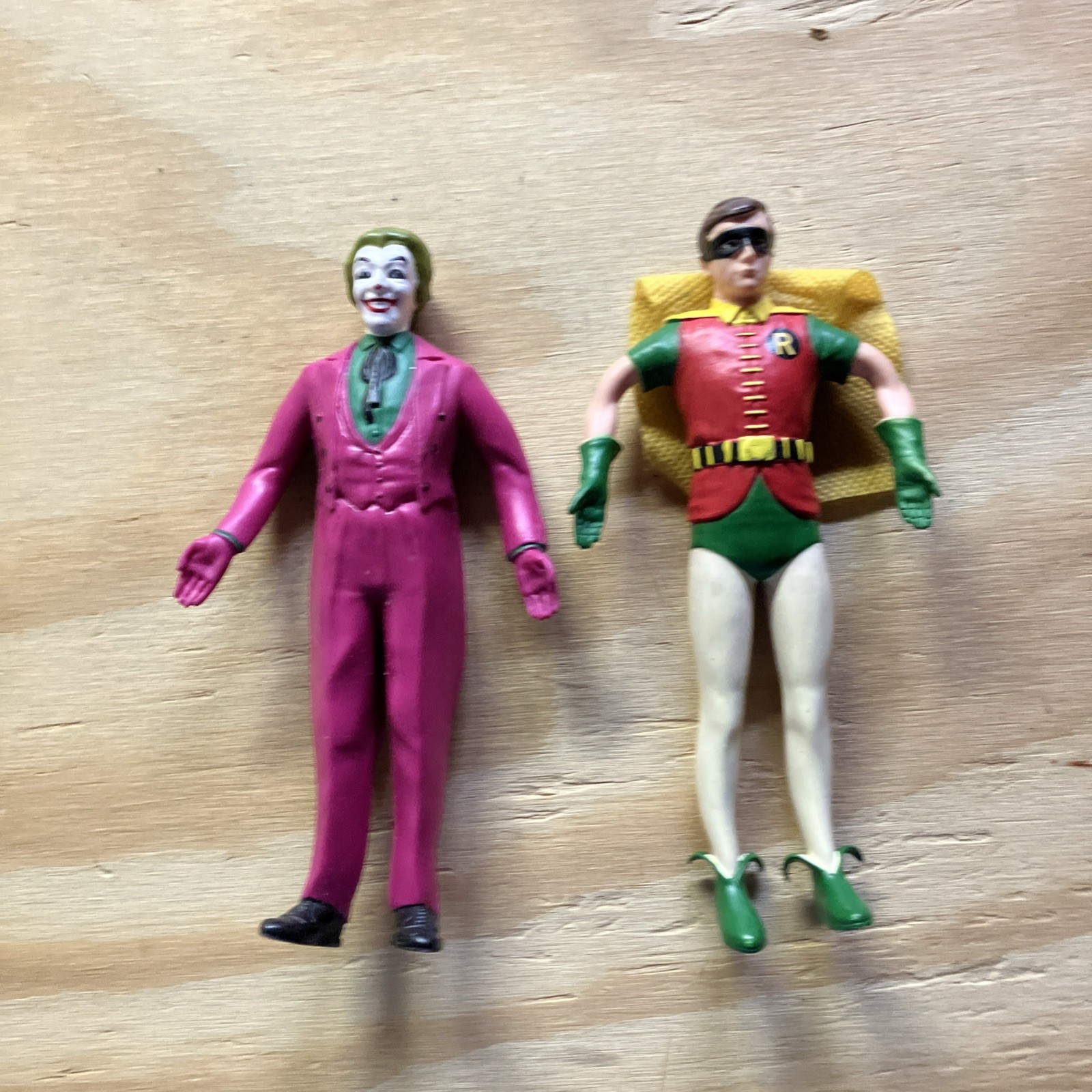 NJ Croce Batman TV Series Lot Of Two Joker And Robin Bendable Figures ...