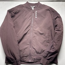 REEBOK Womens Padded Jacket Size Small Color Plum