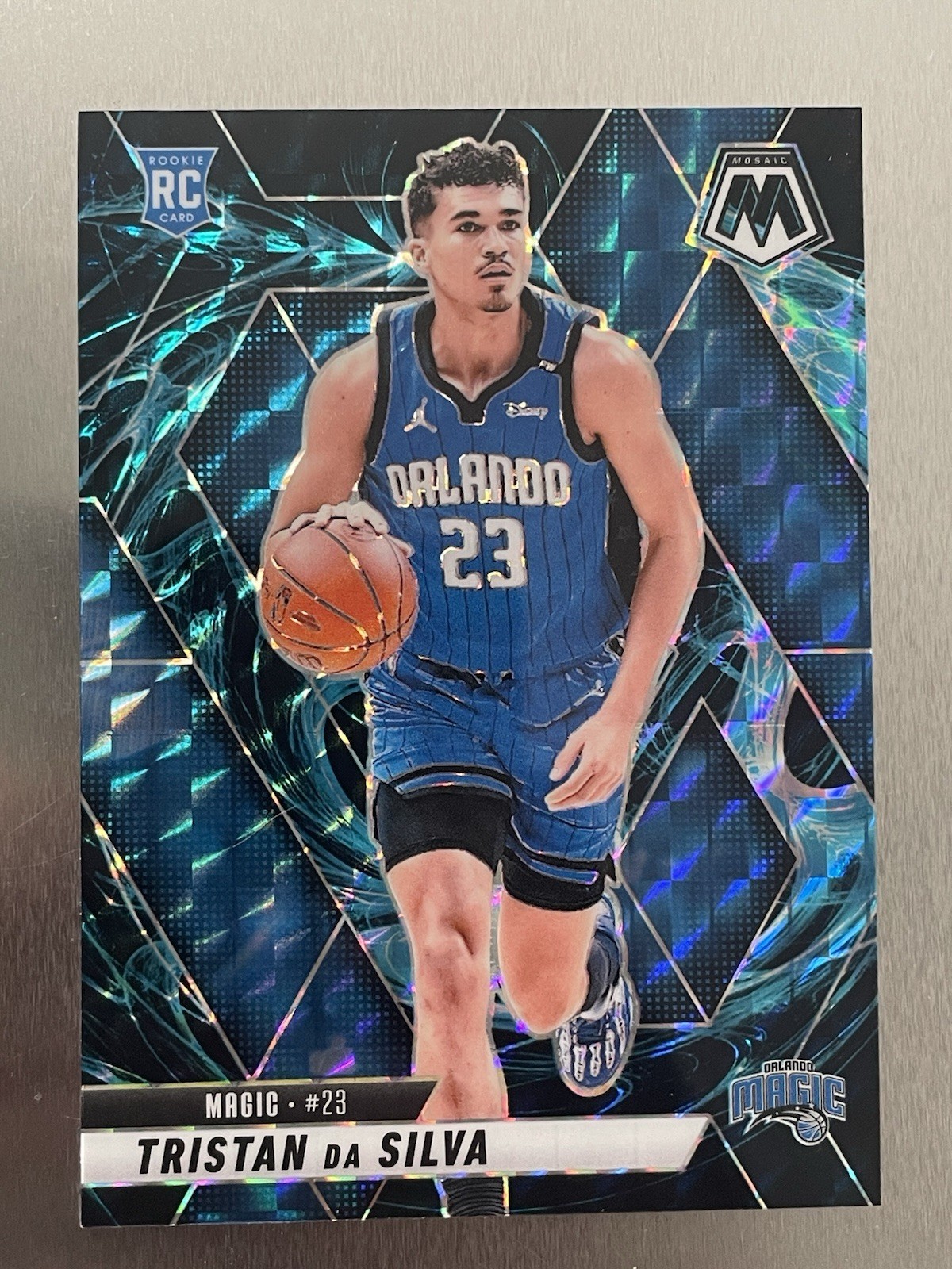 2024-25 Panini Mosaic - Rookies Tristan da Silva #230 Genesis Mosaic Prizm (RC)