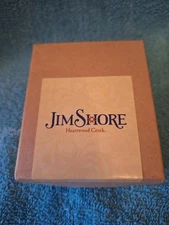 Jim Shore Heartwood Creek Quilt Pattern Thimble New in Org. Box (62)