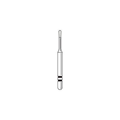 Abrasive Technology Two Striper FG MP 30R MicroPrep Medium Grit Diamond Burs 5Pk