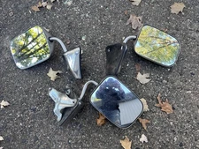 Vtg DP Side Door WEST COAST MIRROR 1970’s 1980s TRUCK Chevy Ford Gm Lot Pair