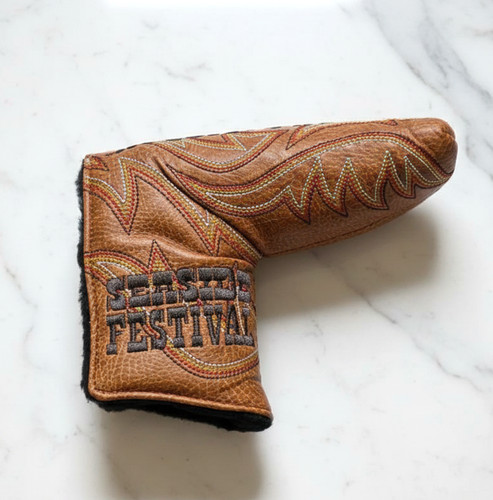 Scotty Cameron Seaside Festival Limited Edition Leather Putter Headcover Blade