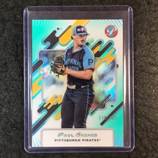 2025 Topps Pristine Baseball PAUL SKENES Base Aqua 118/199 #285