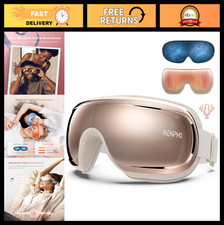 Eye Massager with Heat Cooling, Voice Control, Gifts for Her Him, Migraine R