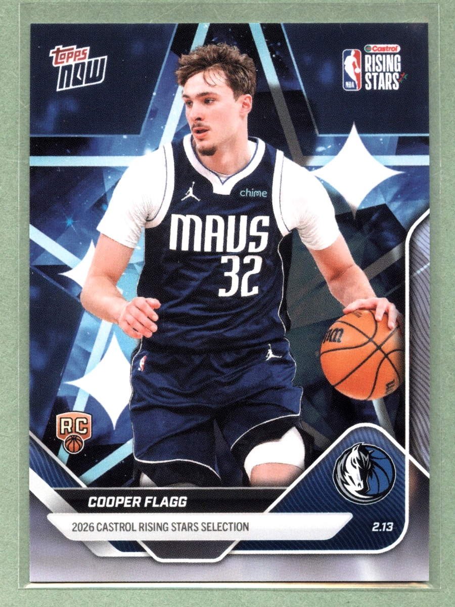 COOPER FLAGG 2026 TOPPS NOW RISING STARS ROOKIE TEAM MELO #RS1 RC