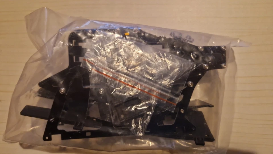 Hubschrauber Bausatz GFK/ALU 450er Klasse ohne Elektrik und Rotorblätter orange - Bild 3 von 4