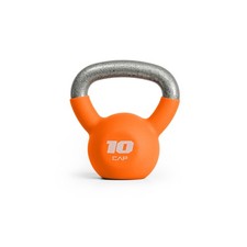 CAP Barbell Black Enamel Coated Cast Iron Kettlebell, 10 lb