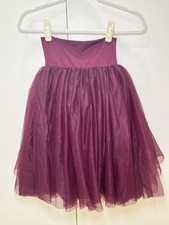 Purple Tulle Whimsygoth Fairycore Dance Skirt By Curtain Call Style P5035