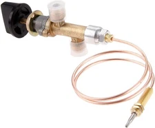 Low Pressure Propane Gas Flame Failure Safety Control Valve Kit Fits for Firepla