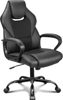 BüRostuhl 150Kg Gaming Stuhl Pu-Leder Ergonomisch HöHenverstellbar