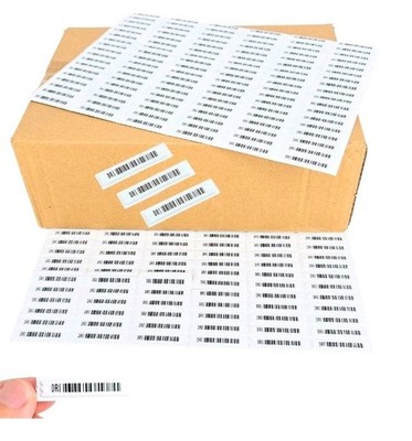 5000 pcs 58khz AM Security Tags Soft Labels Compatible with 58khz EAS System