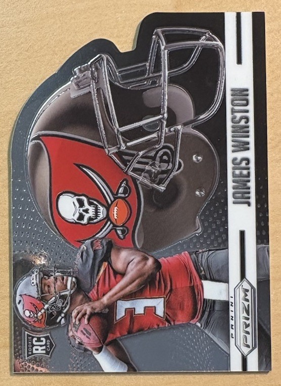 Jameis Winston 2015 Panini Prizm Die-Cut Rookie Card #H11, NM-MT