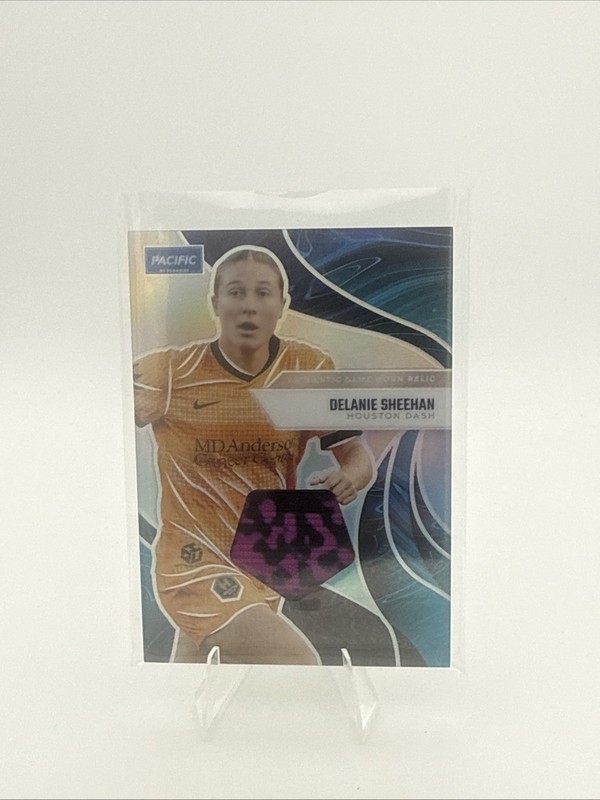 Delanie Sheehan 2025 Parkside NWSL Pacific GAME USED MATCH WORN Jersey Relic