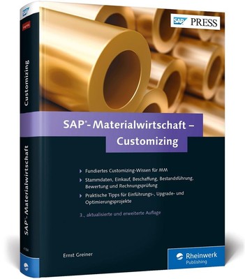 SAP-Materialwirtschaft - Customizing | Ernst Greiner | deutsch