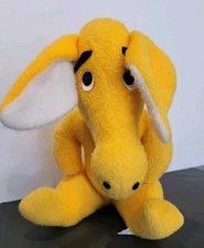 1976 Animal Fair Inc Vintage AARTY THE AARDVARK 70s Cartoon Plush Stuffed Animal