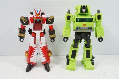 Transformers Velocitron Override Road Hauler Figure Lot of 2 Hasbro