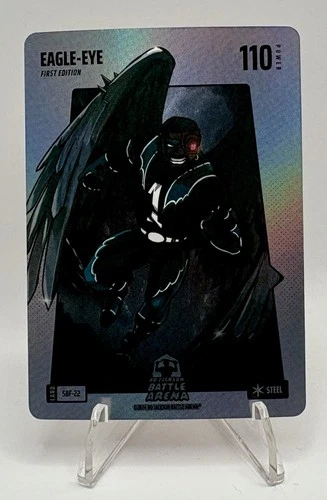 Bo Jackson Battle Arena Eagle-Eye Power Card First Edition Holo SBF-22 Steel