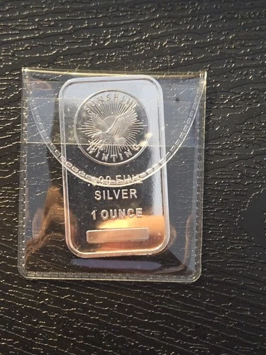 1oz American Pure Silver Eagle Sunshine Minting . 999  Bullion Bar SIGMA TESTED