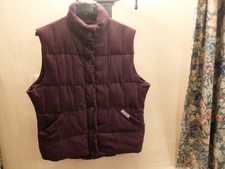 Guenuine Puffa  Gilet Body Warmer Damson UK   14